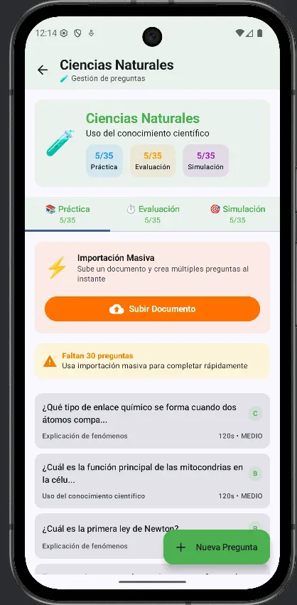 Profesor creando contenido